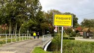 Dorf Visquard Visquarder Ring Manslagter Brücke